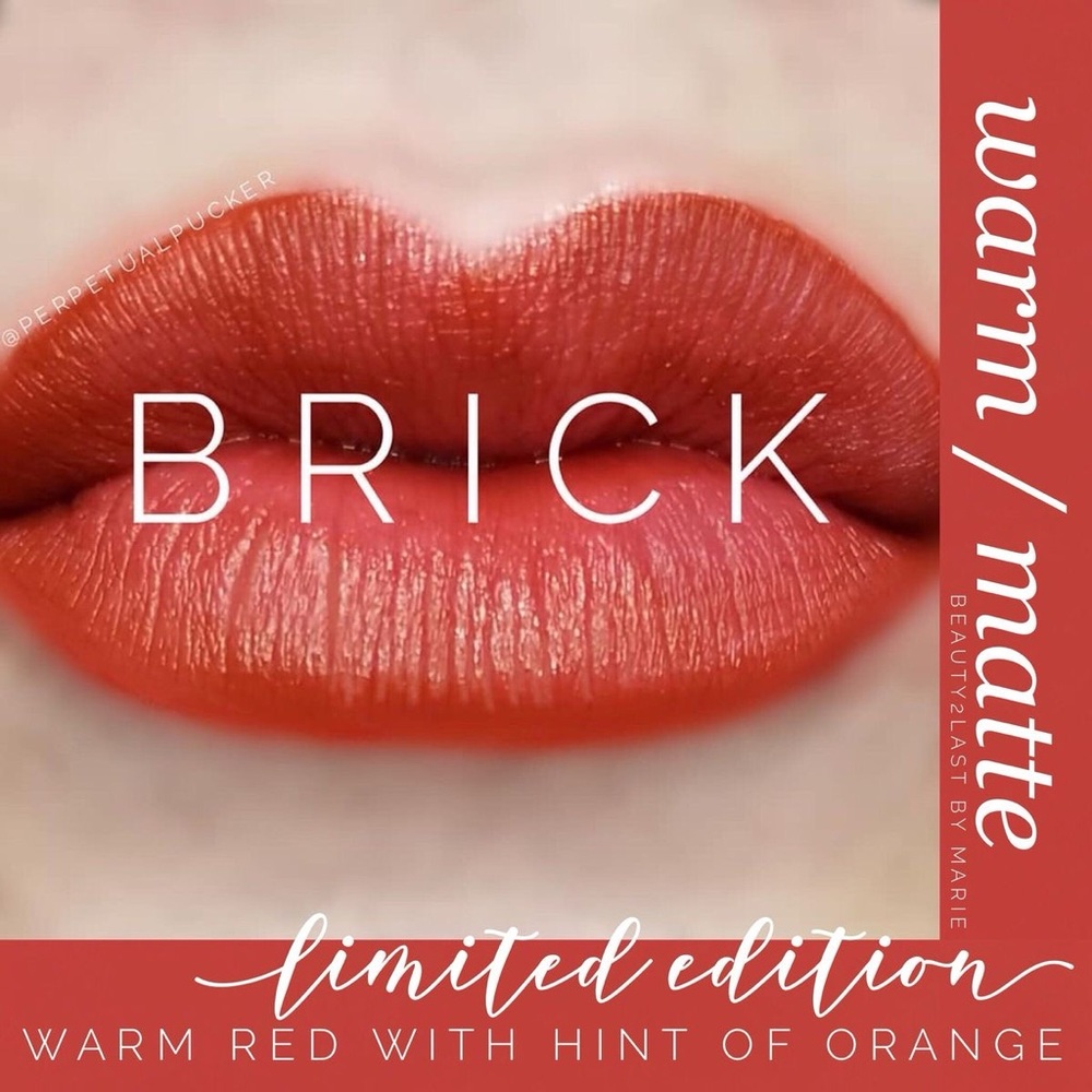 Brick LipSense Limited Edition NWT